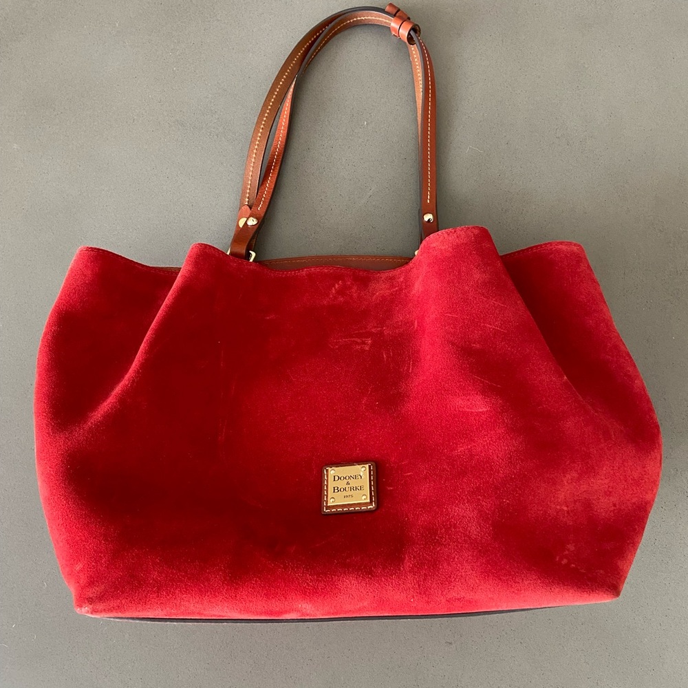 Dooney & Bourke suede purse. Never used.